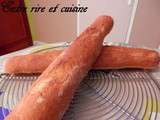 Baguettes  maison  en 1h30