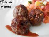 Boulettes de boeufs {noisettes, pistaches, origan} - Délicieuses