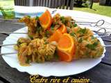 Brochettes de poulet mariné aux Agrumes