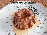 Bundt cakes à la Ricotta, Vanille et Pépites de chocolat et Caramel au jus de Pomme