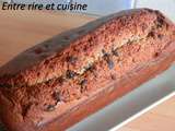 Cake à la farine de châtaigne et pépites de chocolat noir