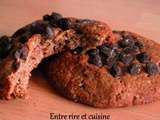 Cookies à la farine de châtaigne et pépites de chocolat