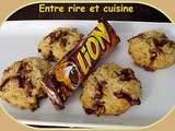 Cookies aux Lion® et à la noisette