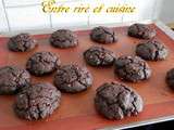 Cookies triple chocolat {Vegan}