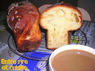 Craquelin ou Brioche au sucre en grains