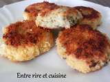 Croquettes de poisson panées