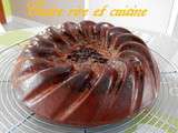 Gâteau à la confiture de lait et pépites de chocolat