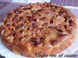 Gâteau aux Pommes, Amandes et Noix de Pécan