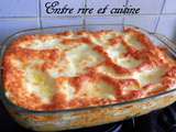 Lasagnes légères sauce potimarron au jambon et à la ricotta