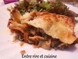 Lasagnes poulet - aubergines