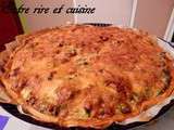 Quiche aux Epinards / Chorizo / Fromages + Mises à l'honneur