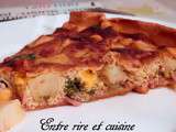 Quiche PdT, Epinards, Jambon et Mimolette