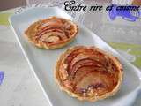 Tartelettes amandines aux pêches blanches