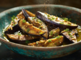 Aubergine vapeur cumin cannelle