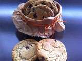 Cookies au chocolat noir et noisettes