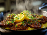 Foie de veau au vinaigre de citron