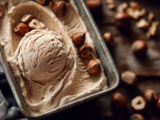 Glace à la noisette