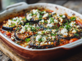 Gratin d’aubergines ultra léger à la feta