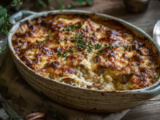Gratin de chicon aux champignons
