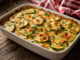 Gratin de courgettes à la crème