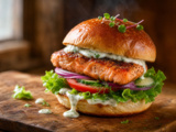 Hamburger au saumon