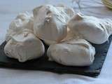 Meringues parfaites aux pignons