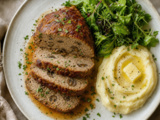 Pain de veau aux champignons