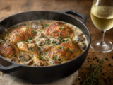 Poulet à l’angevine