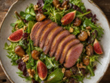 Salade au magret de canard