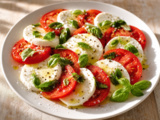 Salade de tomates mozza