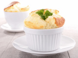 Soufflés au foie gras