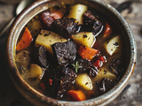 Soupe de restes de boudin