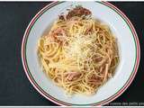 Spaghetti carbonara en toute légèreté