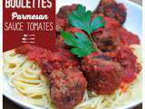 Boulettes au parmesan à la sauce tomate