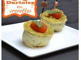 Darioles de crevettes