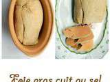 Foie gras cuit au sel