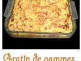 Gratin de Pommes de terre au saumon