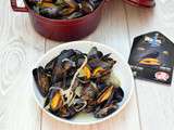 Moules à la bière blanche