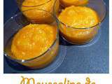 Mousseline de carottes/mangue