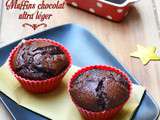 Muffins au chocolat ultra léger