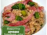 Risotto asperges jambon cru