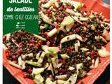 Salade de lentilles comme chez Cojean