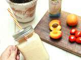 Smoothie tomate abricot soja