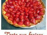 Tarte aux fraises au lemon curd