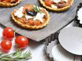 Tartelettes au chèvre et légumes du sud