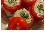 Tomates farcies au saumon