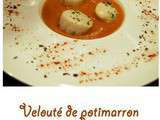 Velouté de potimarron et coquilles St Jacques