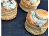 Vol-au-vent d'escargots et pleurotes