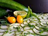 Envie de carpaccio de courgettes (Battle food #34)