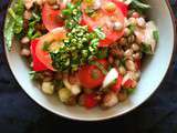 Envie de salade de lentilles aux herbes aromatiques